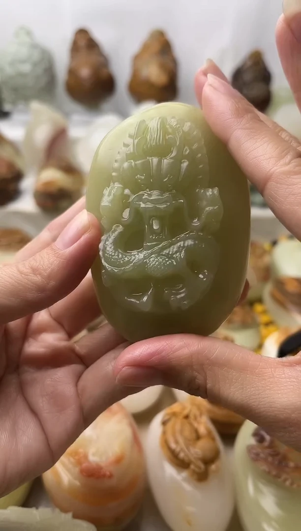 石材古青石棉纹正常不退换龙