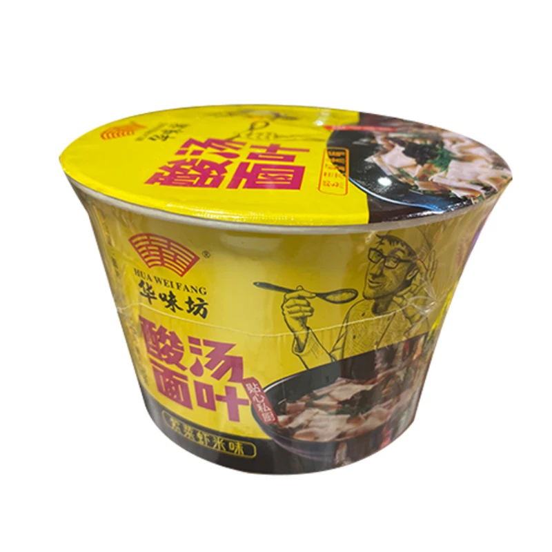 华味坊 酸汤面叶金汤肥牛 108克/桶