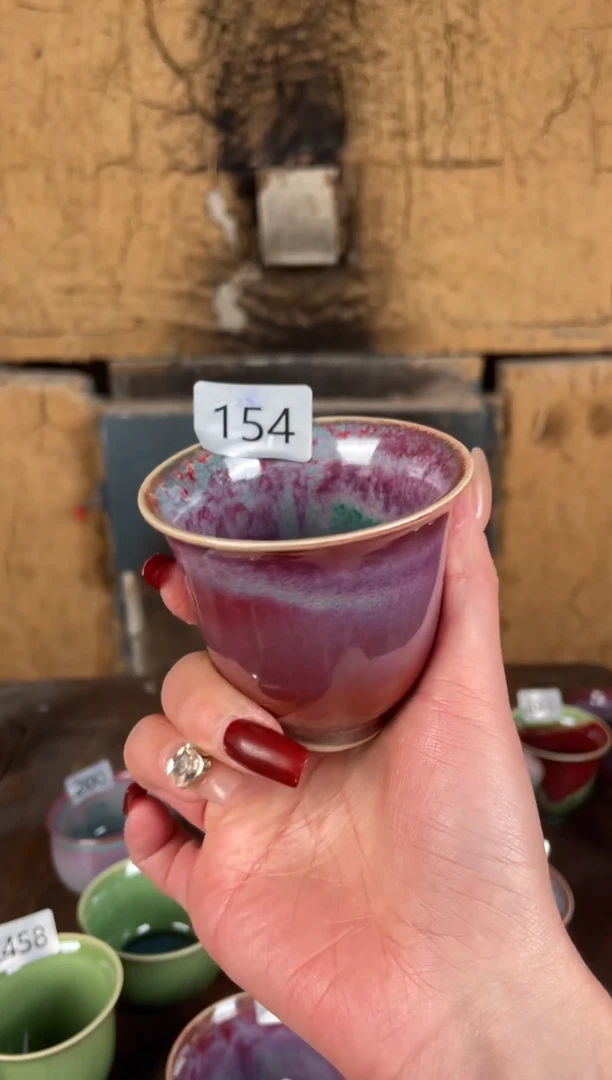 【闪购商品】摆件钧瓷窑变精品茶器