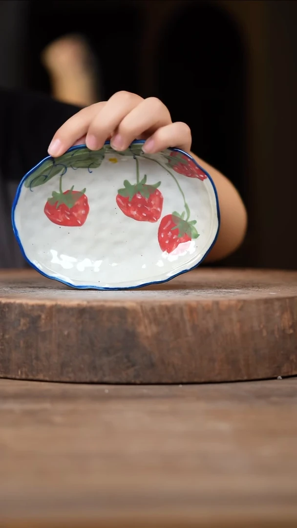 瓷片景德镇高温釉下彩（食品级）
