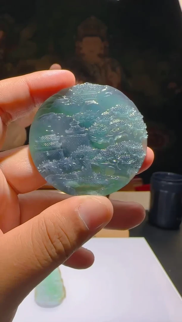 定制翡翠未镶嵌L-@@QJBD603063