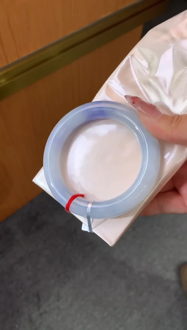 未镶嵌手镯翡翠-F66-圆条57