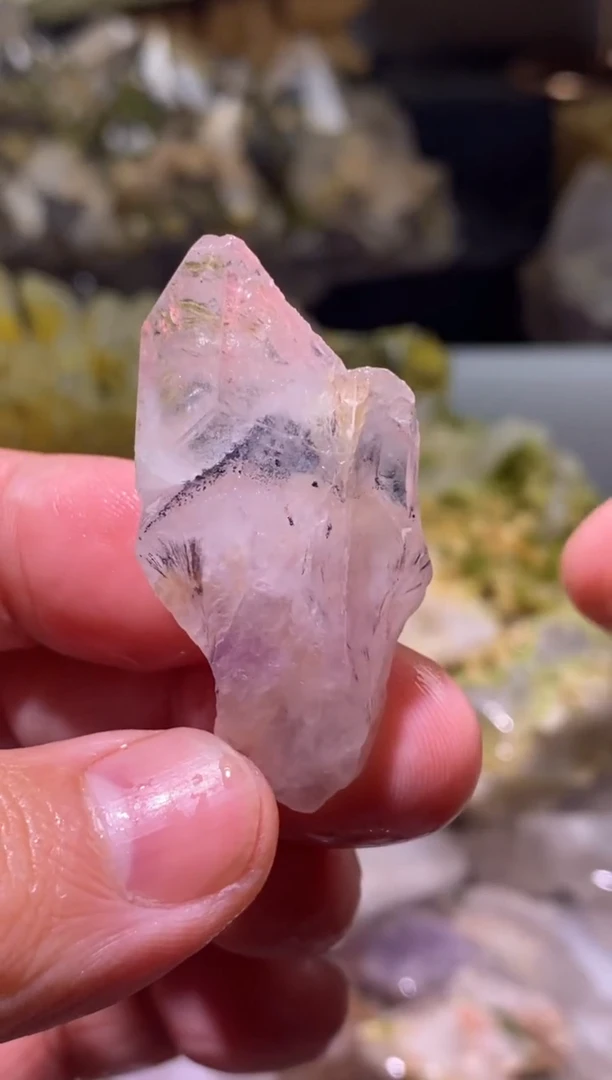 未镶嵌珠宝半成品水晶14号四川美姑超七花园水晶