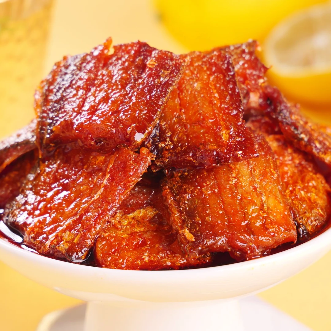 【送小袋试吃】天府烤卤豆香辣带鱼鲜香即食海鲜零食独立包装办公室