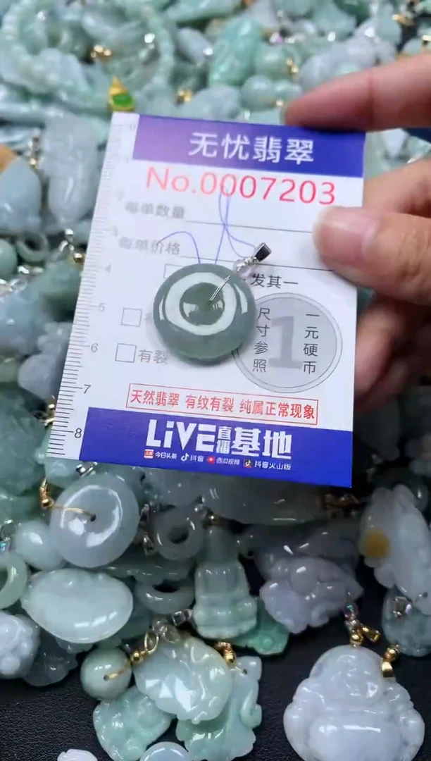 颈饰未镶嵌翡翠7203