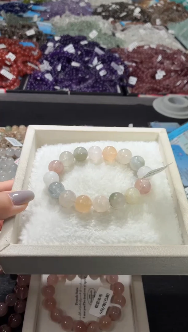 未镶嵌手链水晶141号 多样性发一K  13+