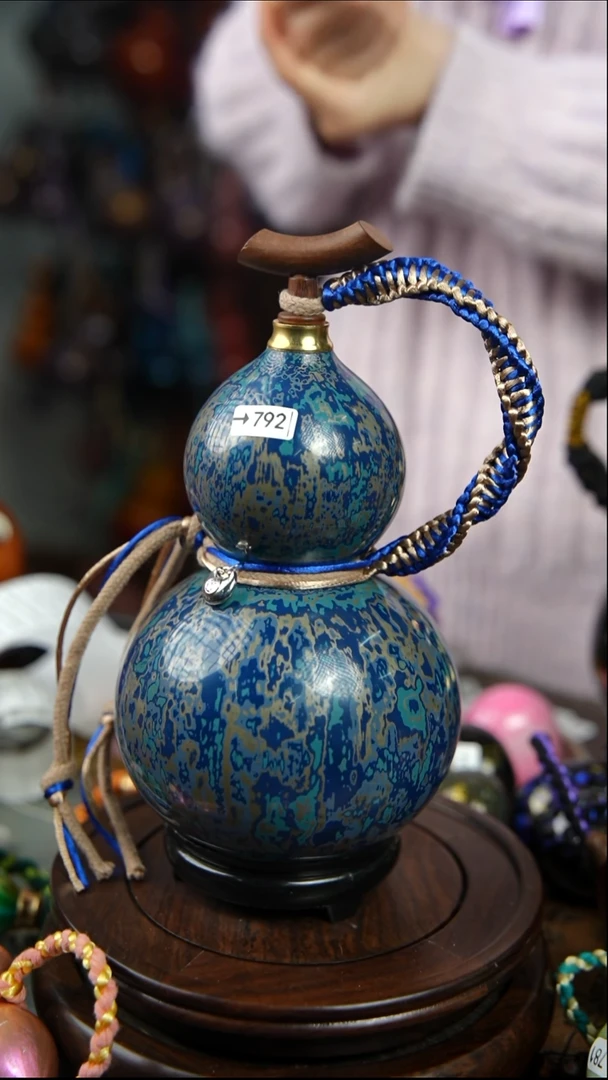 792号500ml左右非遗大漆酒葫芦