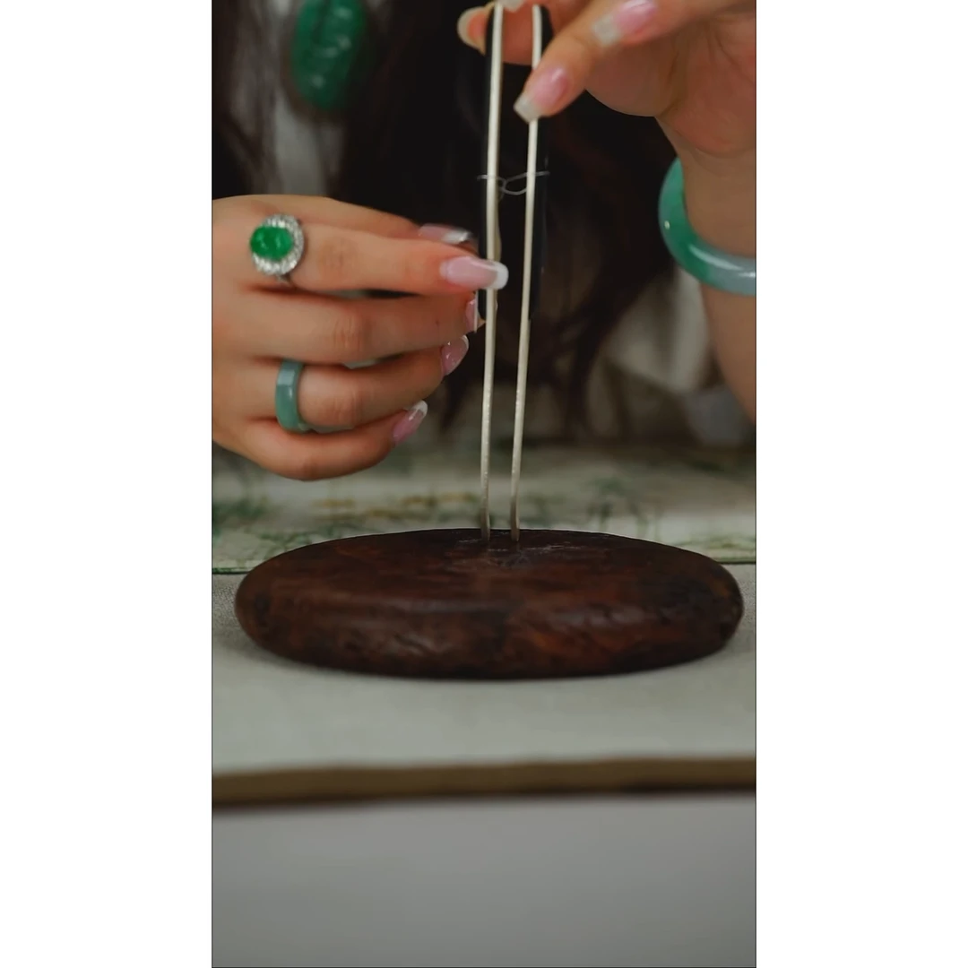 古悦足银999茶夹