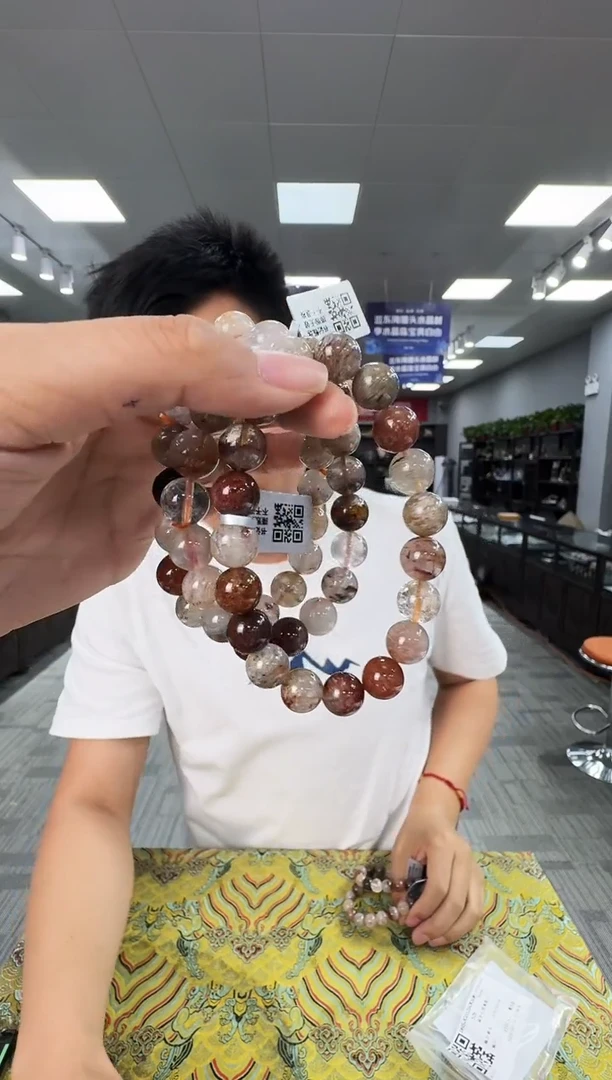 水晶手链未镶嵌6528CK 约10mm多样性发一件
