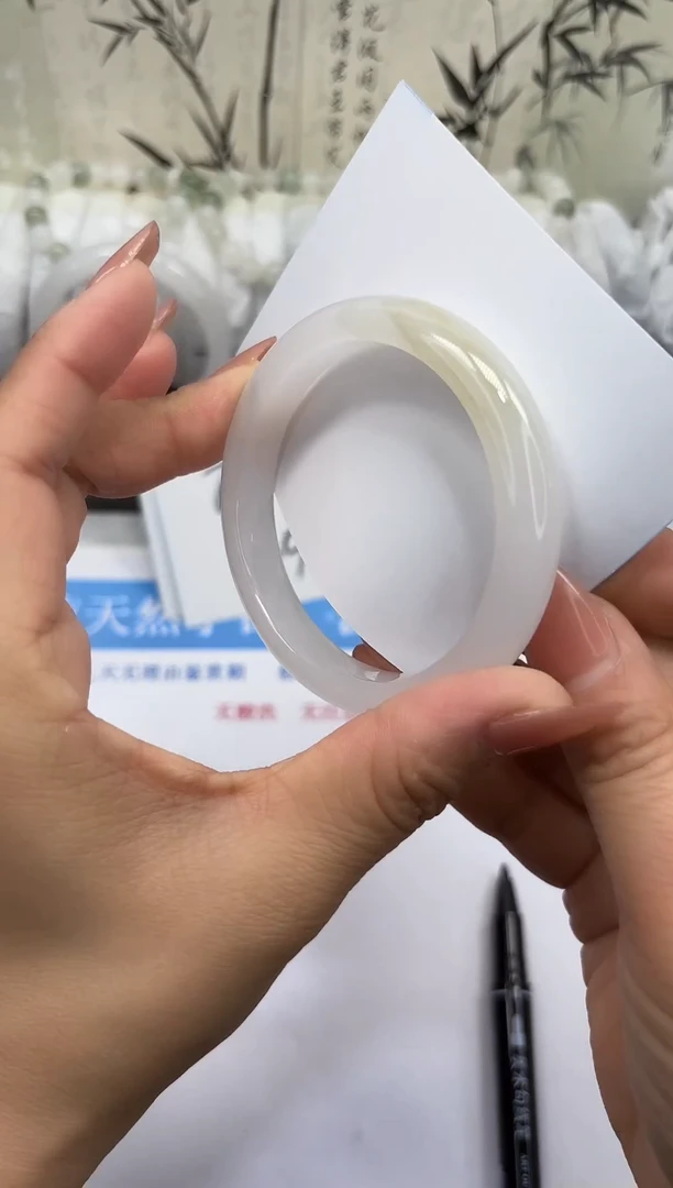 未镶嵌手镯石英质玉A30-55/56/57