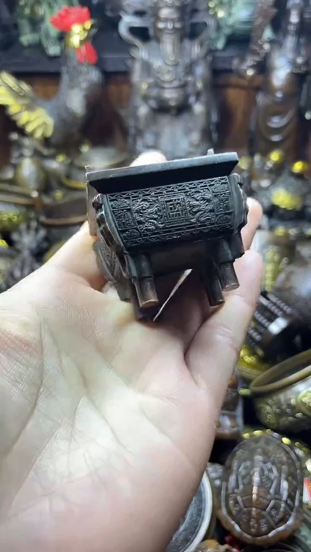 闪购链接，点击下单，有运费险，铜摆件