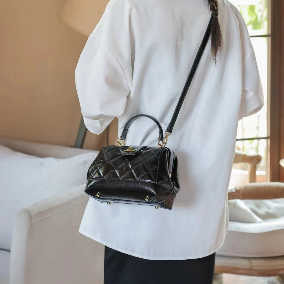 【Show Mi】SKL-F6089-经典黑-轻奢小众时尚百搭女士包包