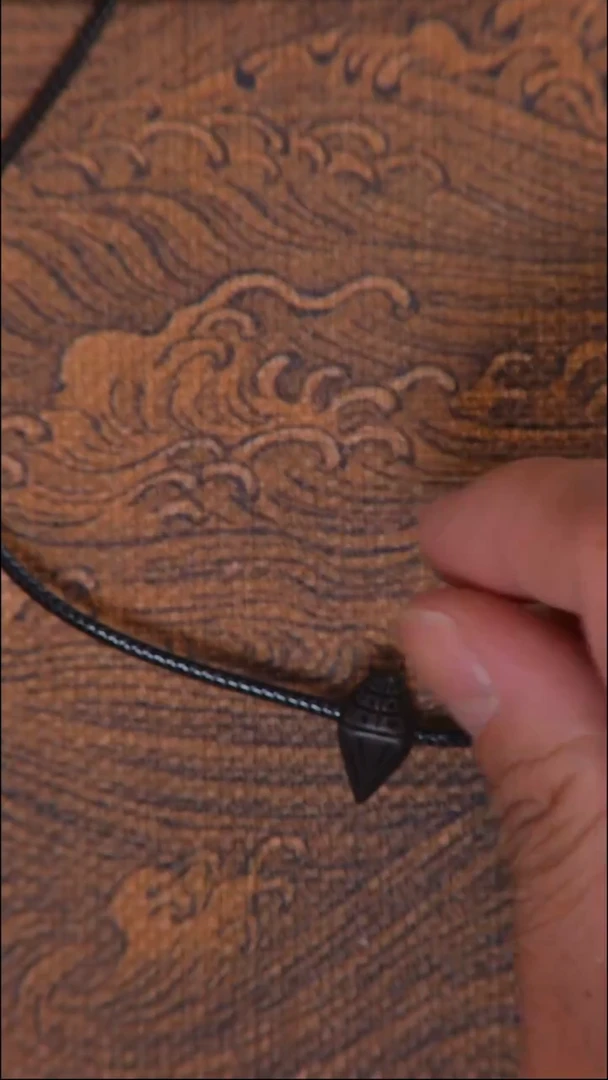 吊坠福福魔笛擦擦黑色铜制