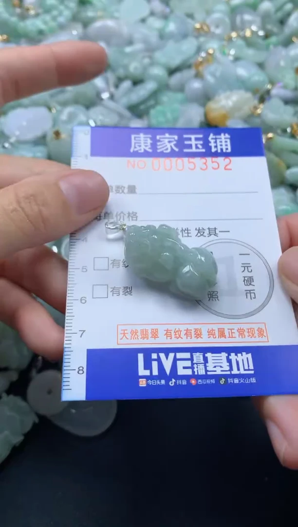 颈饰未镶嵌翡翠5352