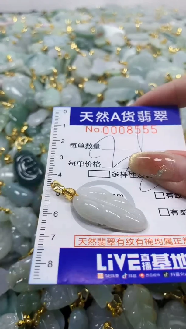颈饰未镶嵌翡翠天然A货翡翠