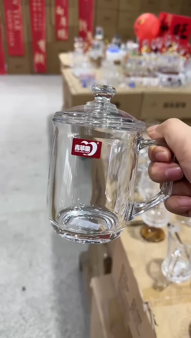 【闪购商品】水晶玻璃盖子款青苹果闪购价