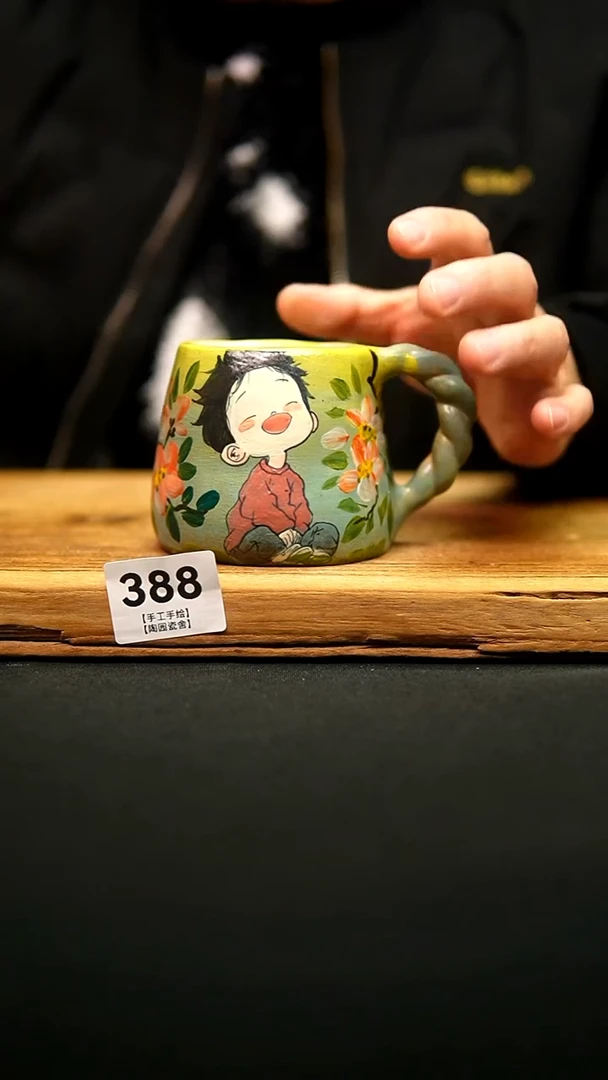 @@陶园瓷舍@@纯手工手绘@高温釉下彩