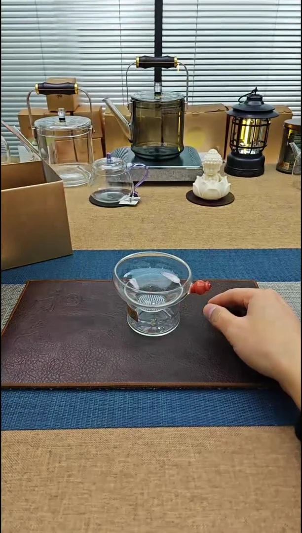 【闪购商品】禾器奉珠茶漏汝红色金标