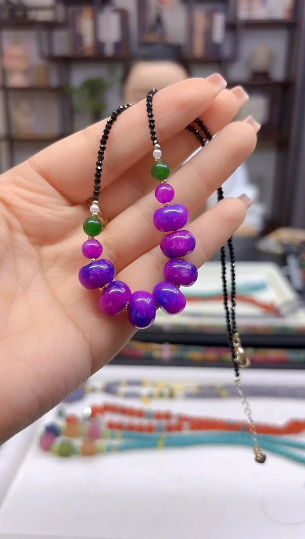 【闪购商品】苏纪石（舒俱来）颈饰未镶嵌X408