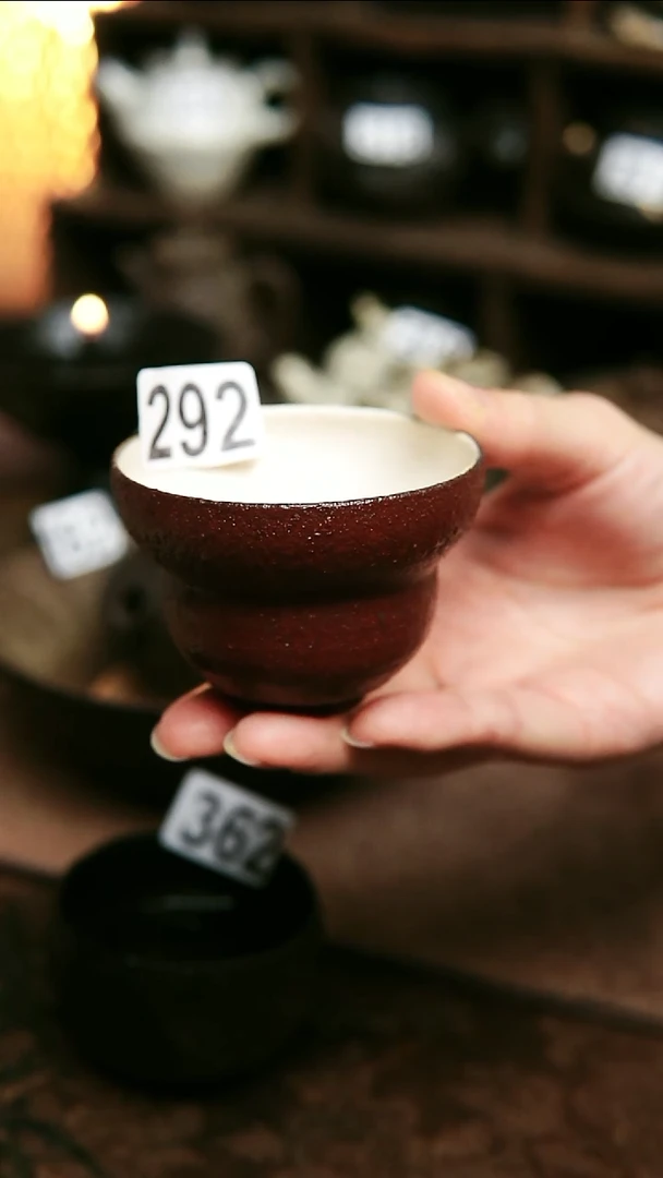紫砂全手工侘寂风杯70毫升