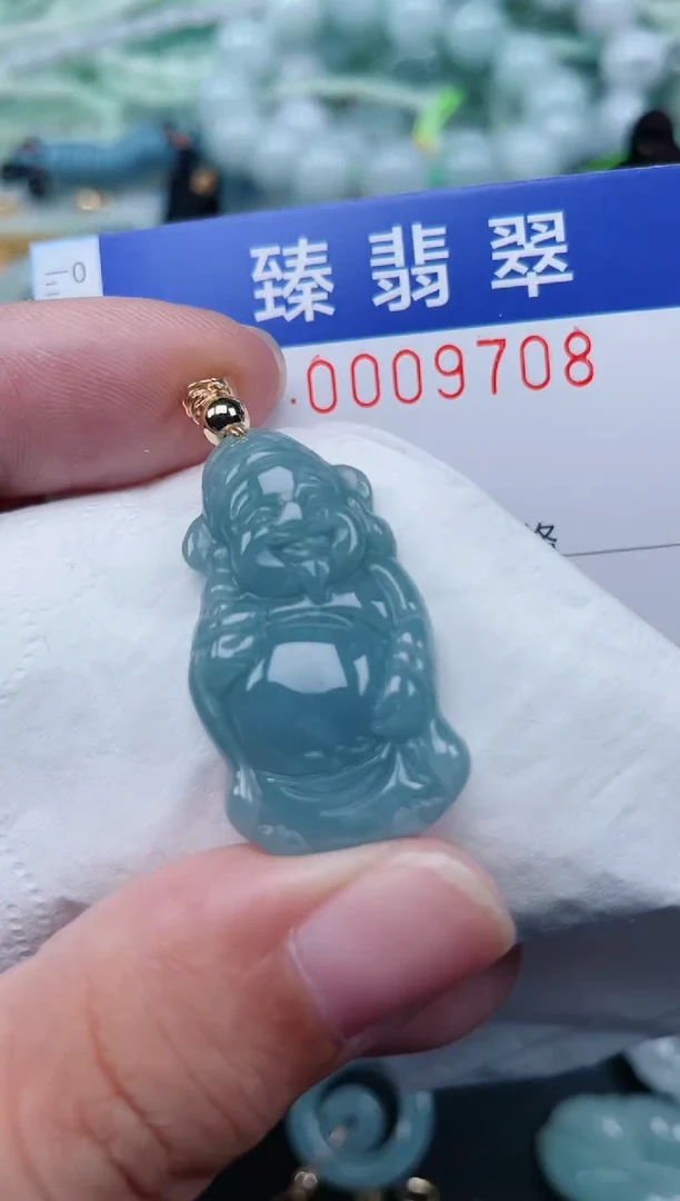 翡翠未镶嵌颈饰.0009708