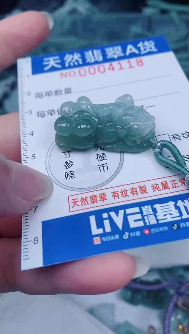 颈饰未镶嵌翡翠00004118