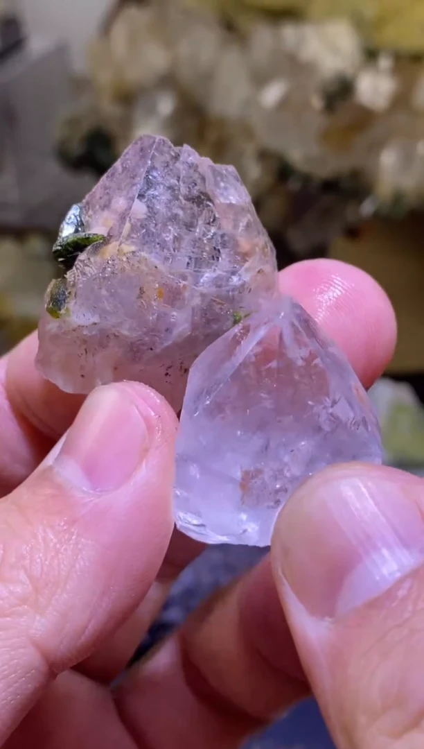 未镶嵌珠宝半成品水晶151号2颗