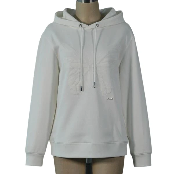 AMASS/阿玛施早春新款纯色印花百搭套头卫衣530095