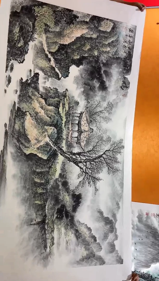 国画刘金玉老师亲笔手绘