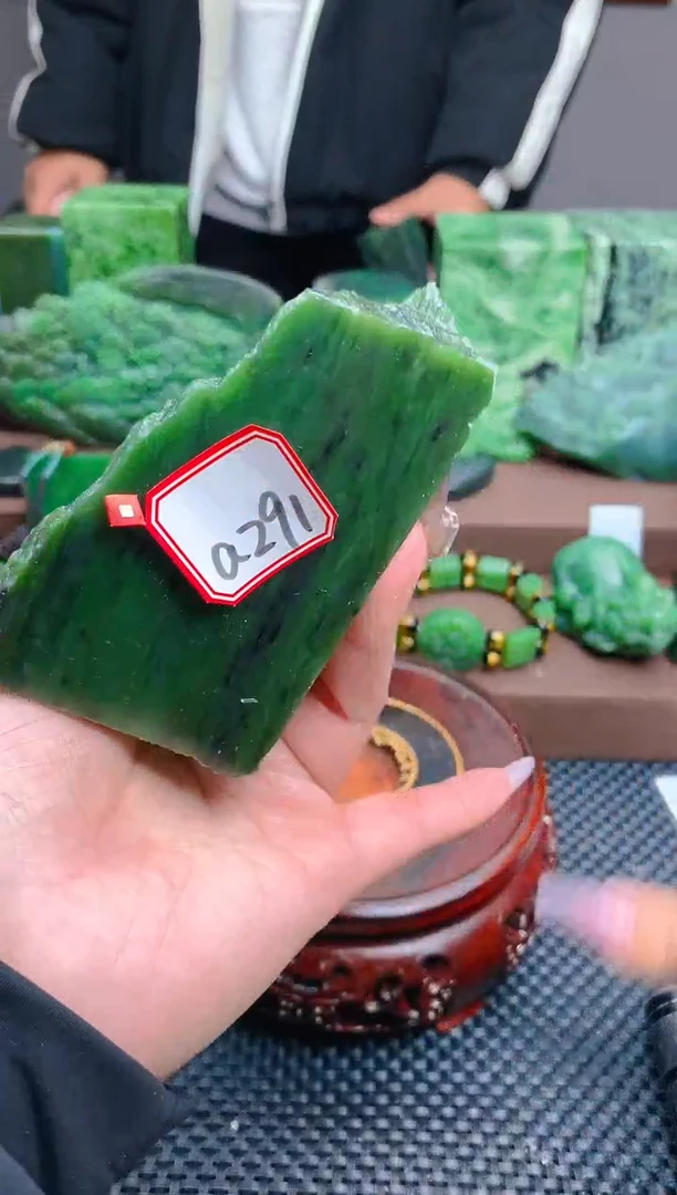 【闪购商品】和田玉（碧玉）珠宝半成品未镶嵌1