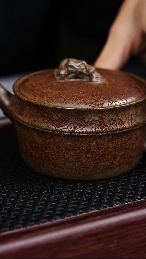 茶壶紫砂宜兴原矿紫砂作品