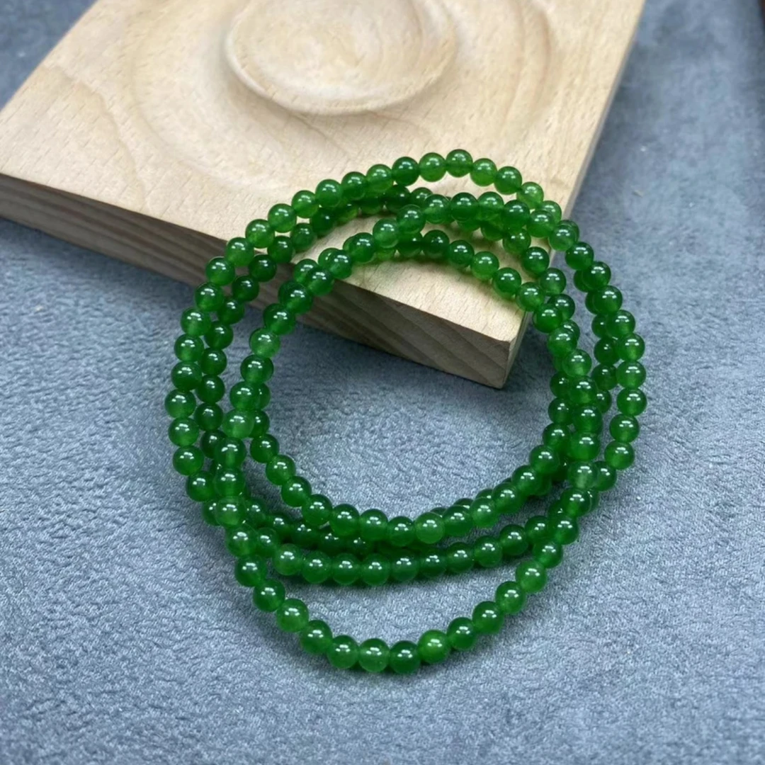 F95冰绿4mm项链经典精品时尚气质百搭情侣款多样性发其一