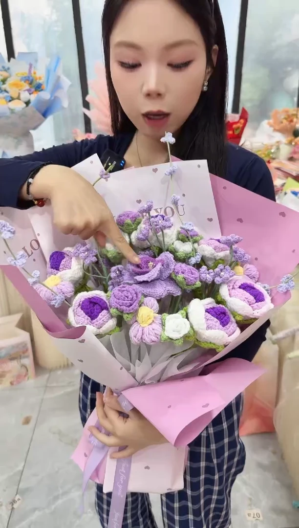 非遗手工定制花束，孤品清仓！！