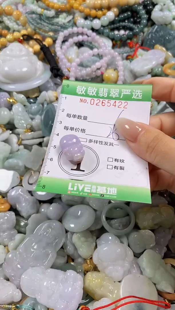 翡翠未镶嵌颈饰闪购0265422