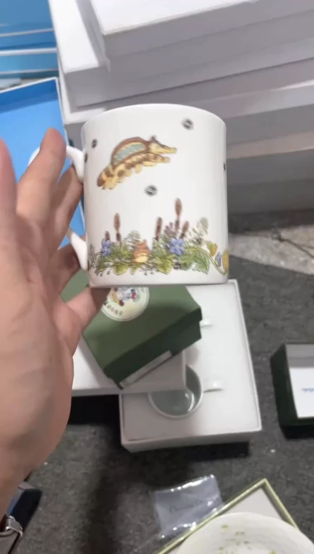 瓷片咖啡杯礼盒清仓！！！