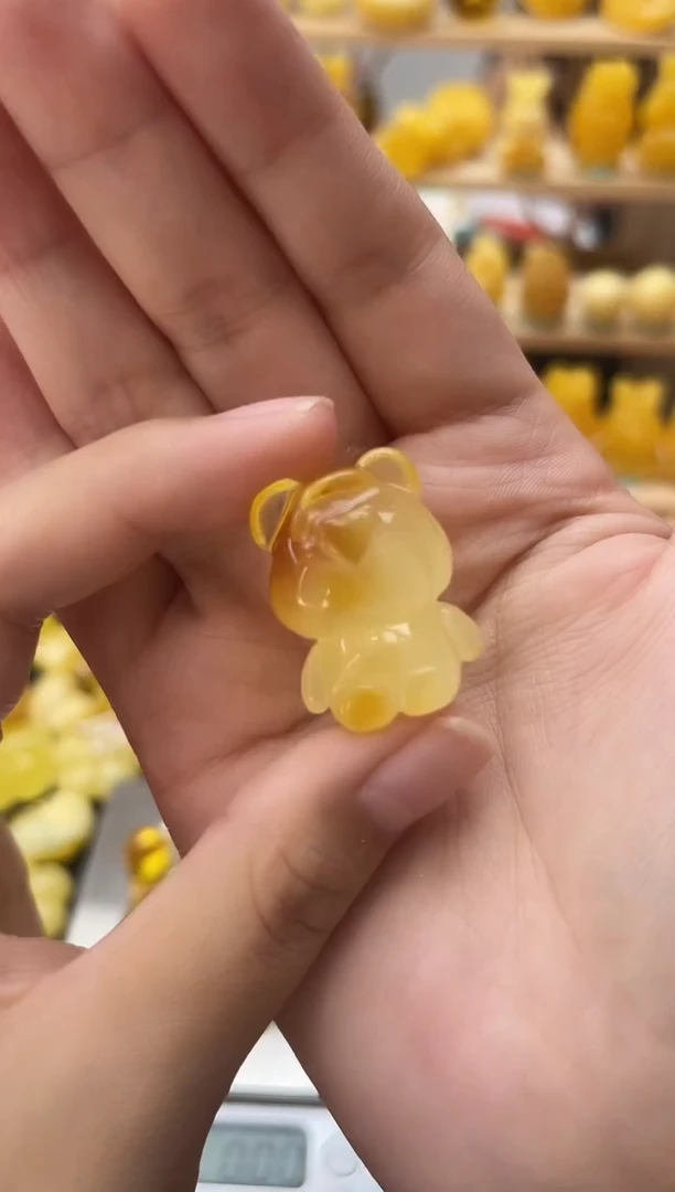 琥珀未镶嵌珠宝奇石022琥珀蜜蜡微瑕