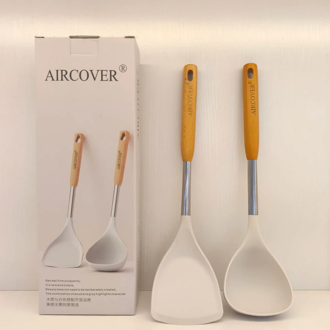 CZ-硅胶厨具两件套(铲子+勺子）