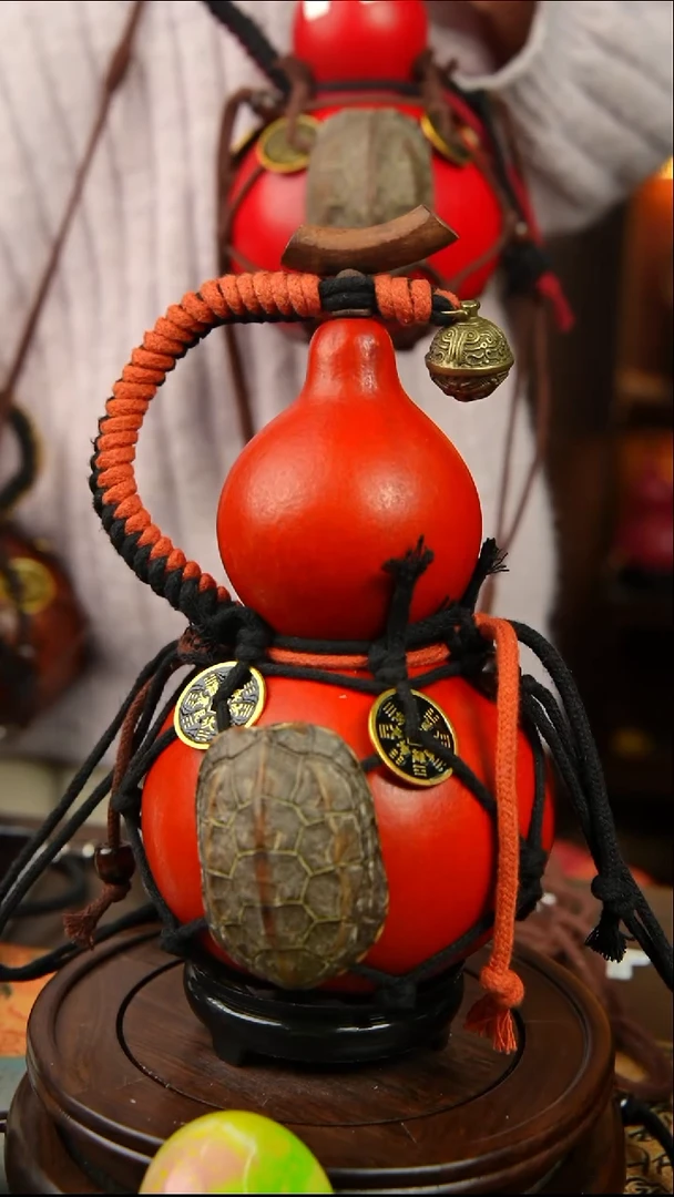 111号7+00ml左右非遗大漆酒葫芦