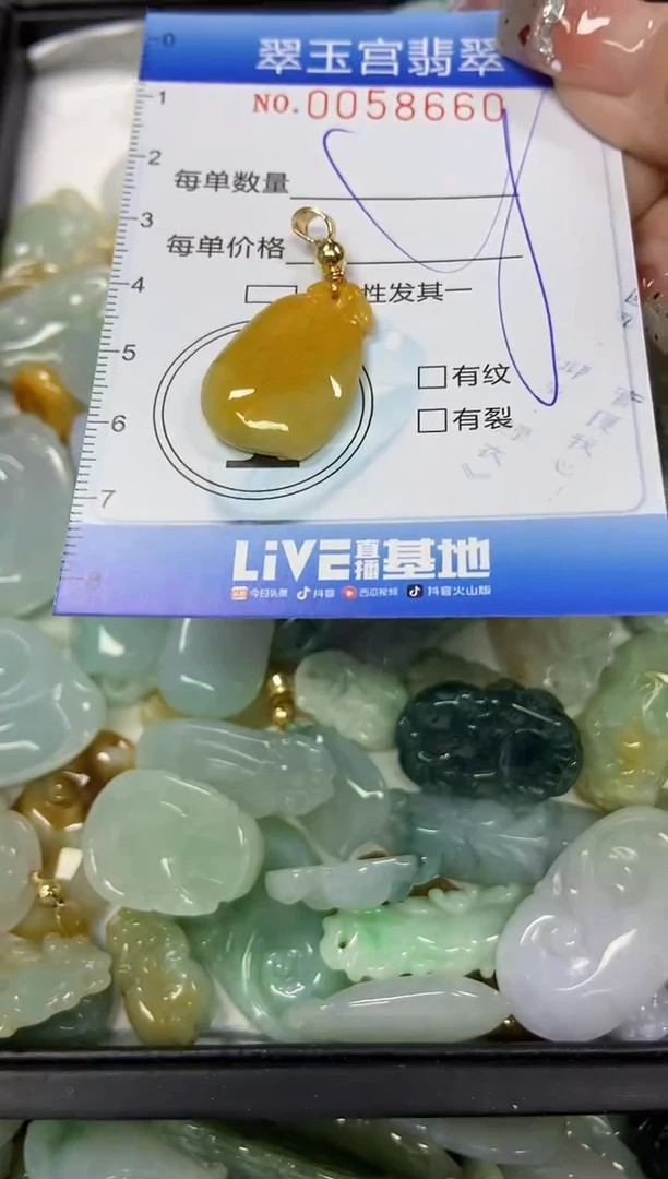 【闪购商品】翡翠颈饰未镶嵌闪购商品0058660