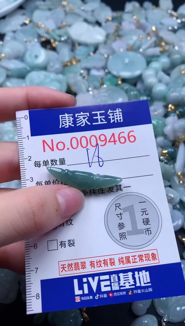 颈饰未镶嵌翡翠9466