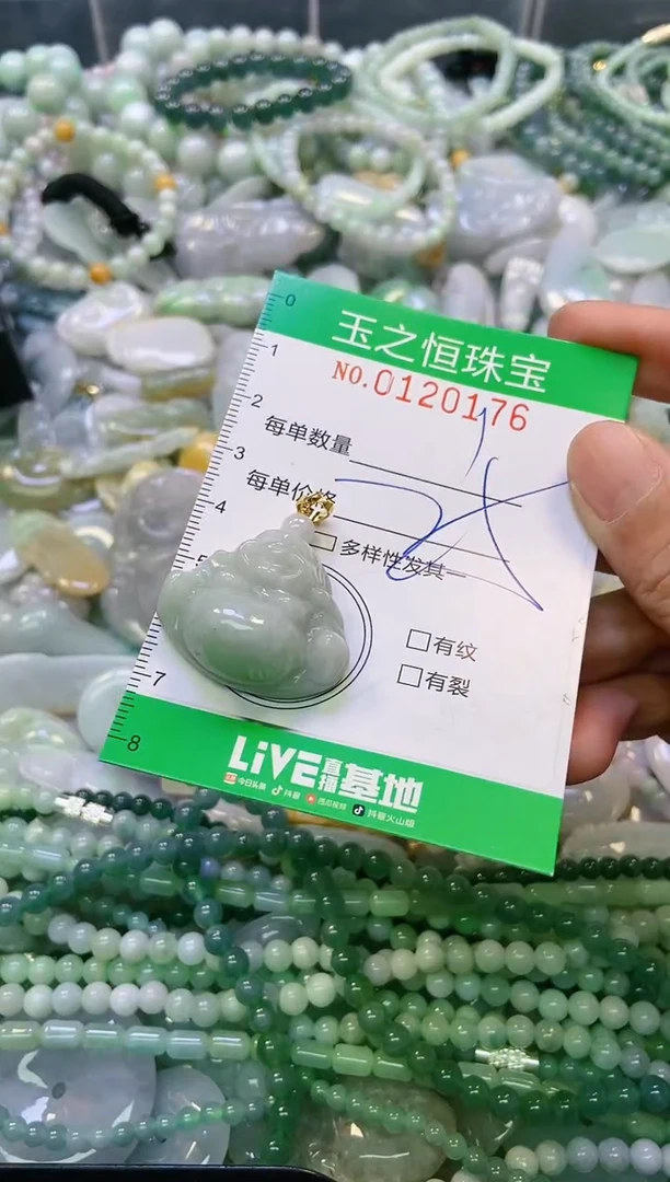 翡翠未镶嵌颈饰闪购0120176