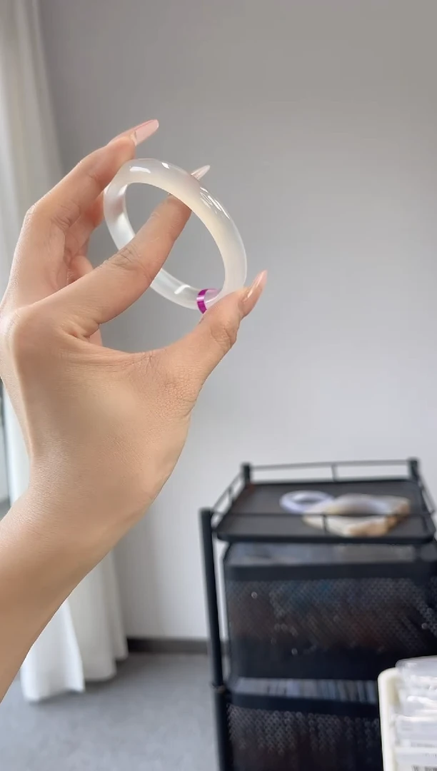 【闪购商品】玛瑙/玉髓手镯未镶嵌57-58圈