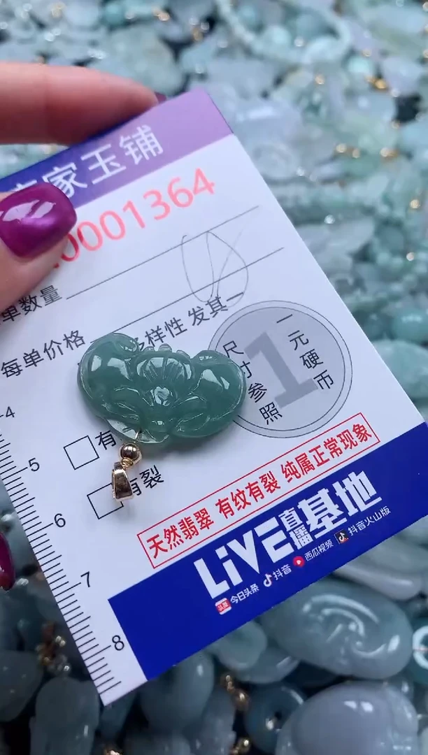 颈饰未镶嵌翡翠1364
