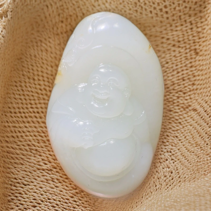 和田玉未镶嵌吊坠(不含链)