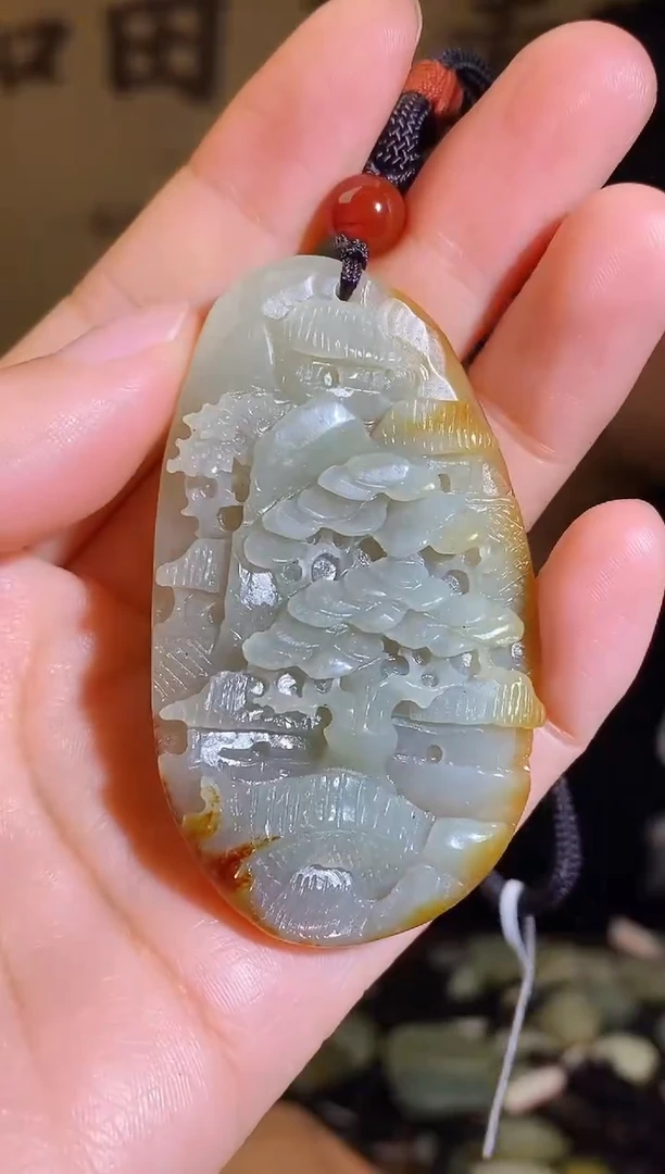 颈饰未镶嵌和田玉1