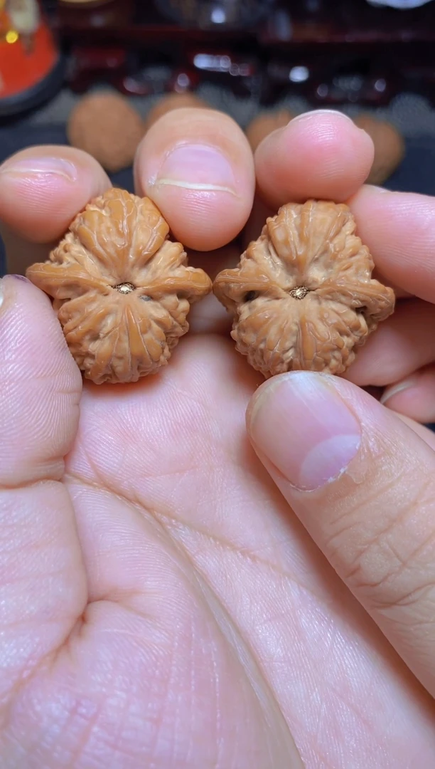 吊坠文玩核桃用****6红宝石