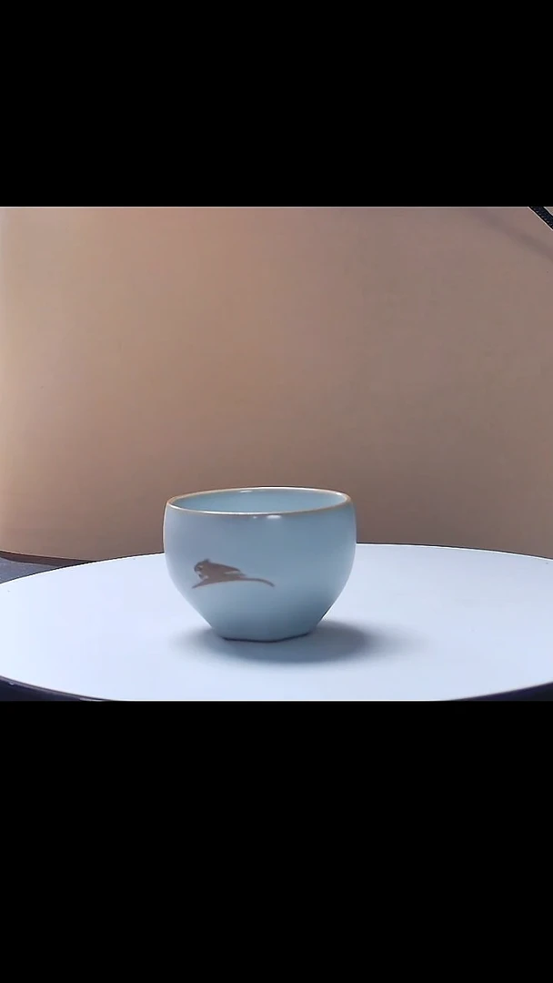 一味*汝窑陶瓷主人杯