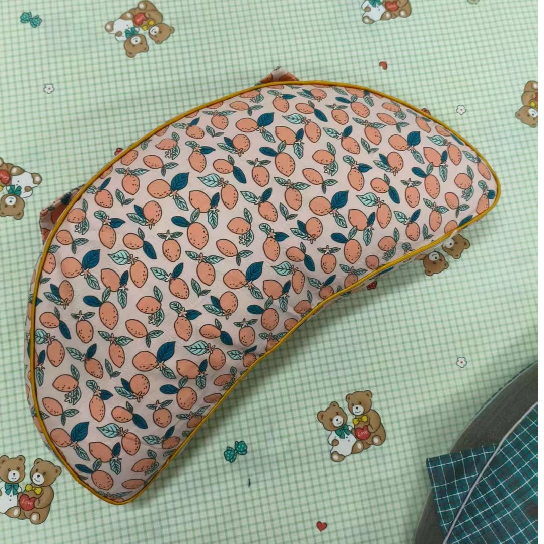 【花色不挑-猫儿枕】可拆卸纯棉双层纱枕头一个装