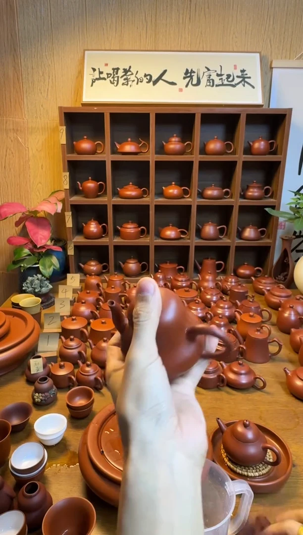 苏*?潮州原矿朱泥手工壶思婷