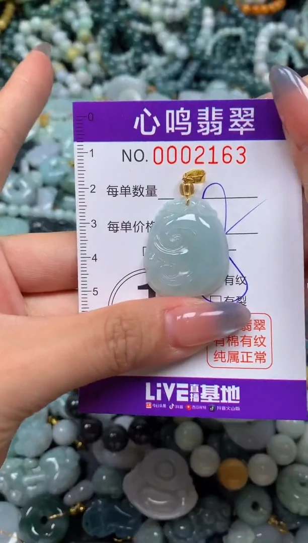 颈饰未镶嵌翡翠闪购002163